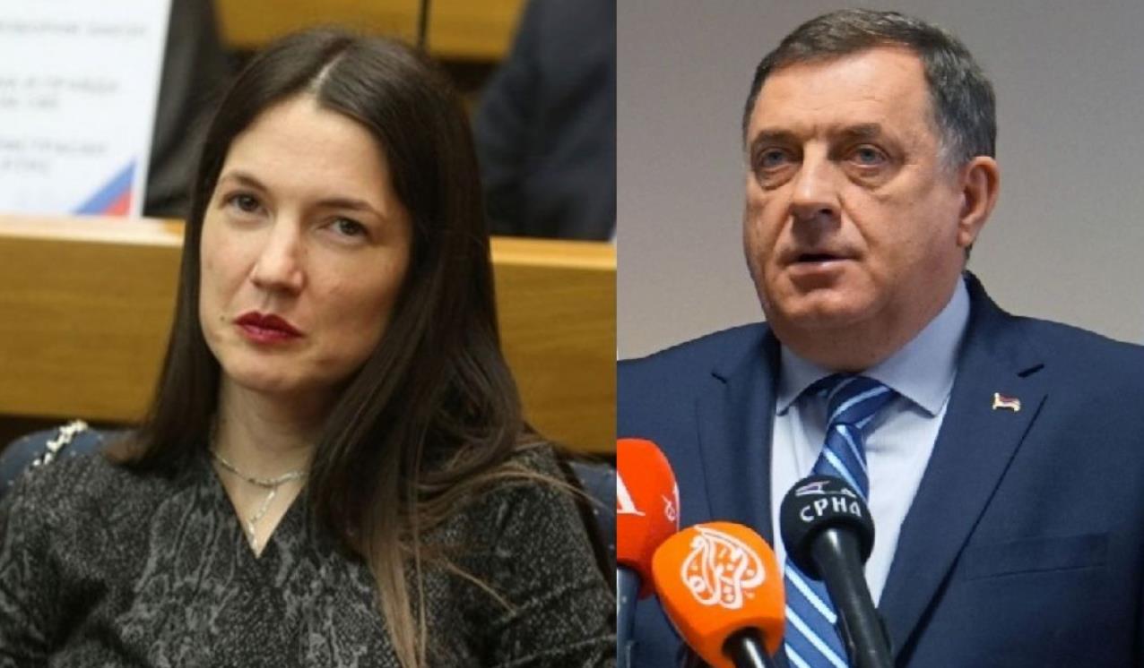 Jelena Trivic, Milorad Dodik,