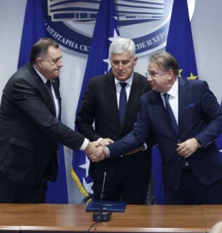 Milorad Dodik, Dragan Covic, Nermin Nikšić,