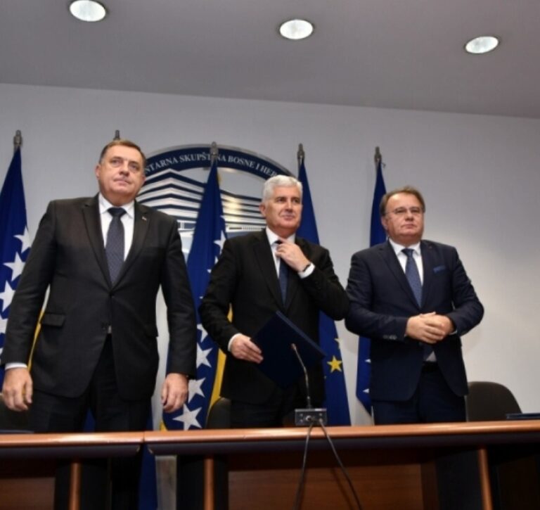 Milorad Dodik, Dragan Covic, Nermin Nikšić,