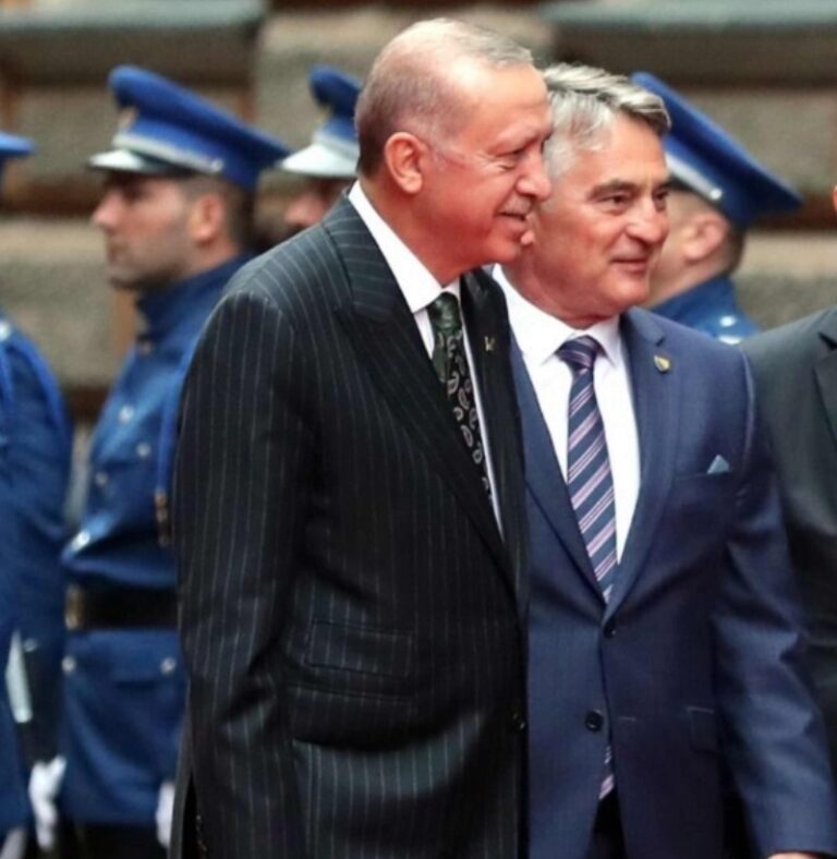 Zeljko Komsic, Recep Tayyip Erdogan,