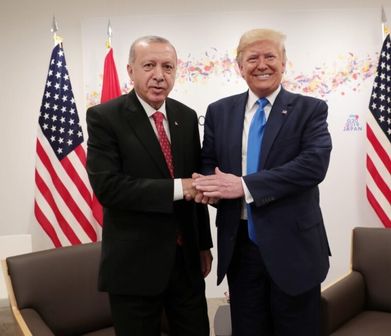 Donald Tramp, Recep Tayyip Erdogan,
