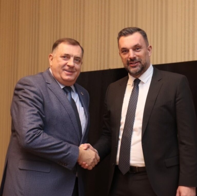 Milorad Dodik, Elmedin Konaković,