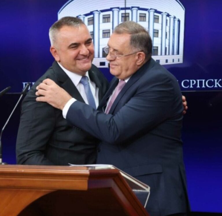Savo Minić, Milorad Dodik,