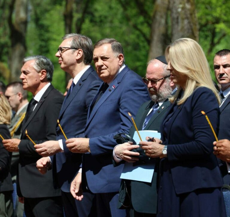 Milorad Dodik, Aleksandar Vucic,