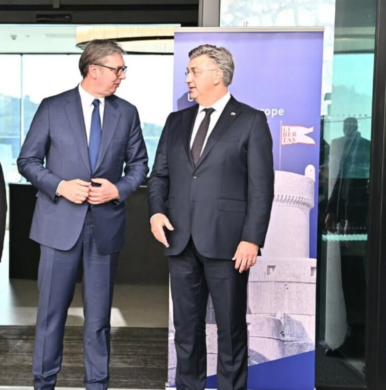 Aleksandar Vucic, Andrej Plenković,