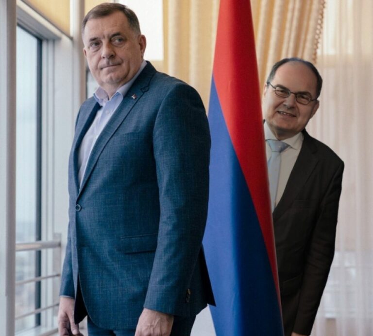 Milorad Dodik, Christian Schmidt,