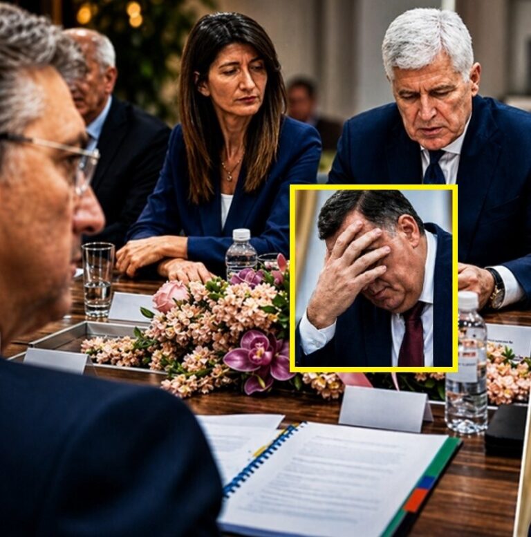 Andrej Plenković, Milorad Dodik, Dragan Covic,