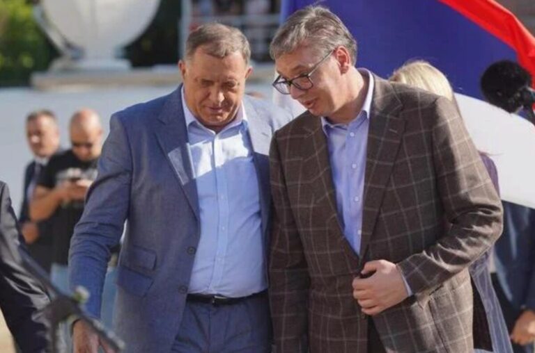 Aleksandar Vucic, Milorad Dodik,