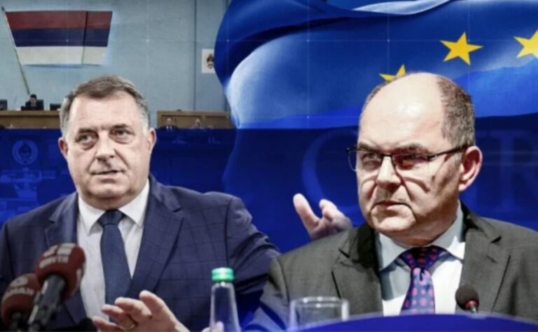 Milorad Dodik, Christian Schmidt,