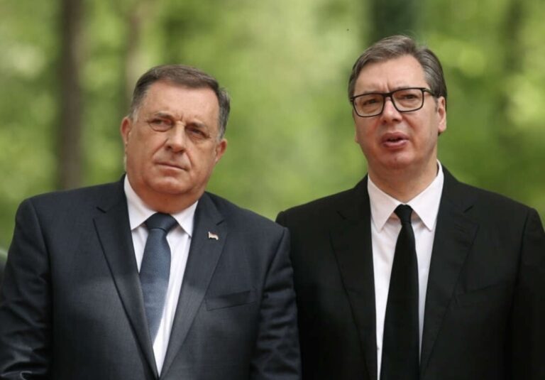 Milorad Dodik, Aleksandar Vucic,