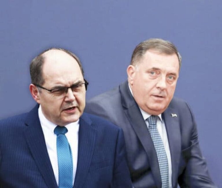 Christian Schmidt, Milorad Dodik,