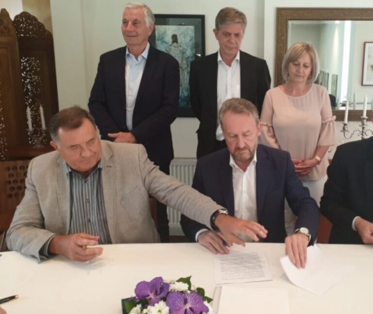 Milorad Dodik, Bakir Izetbegovic,