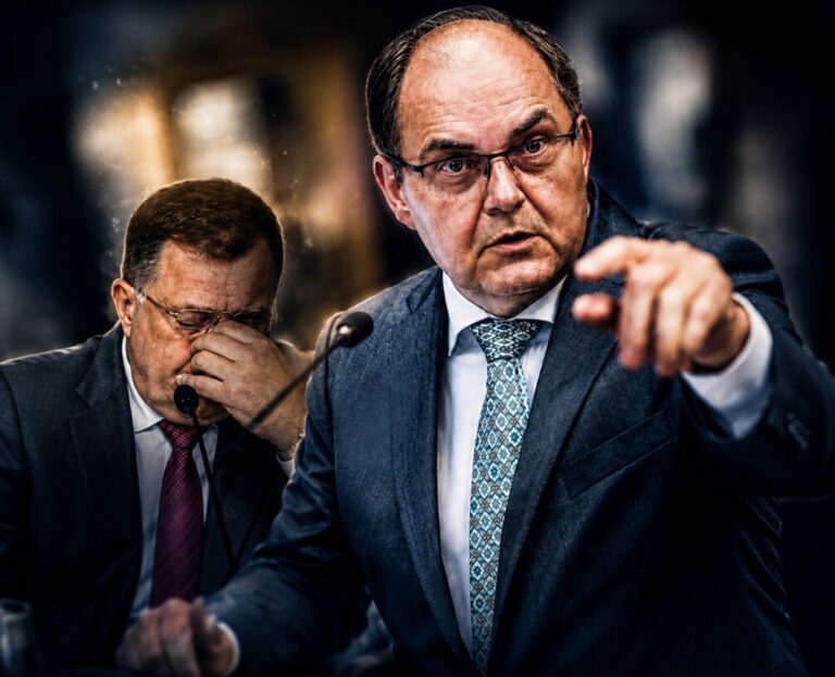 Milorad Dodik, Christian Schmidt,