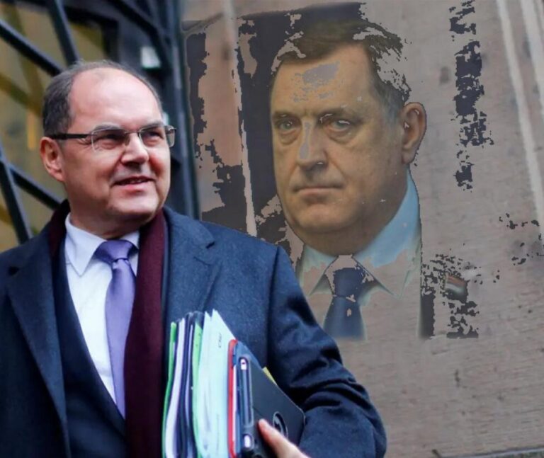 Milorad Dodik, Christian Schmidt,