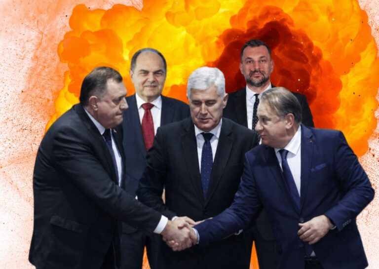 Milorad Dodik, Christian Schmidt, Elmedin Konaković, Nermin Nikšić, Dragan Covic,