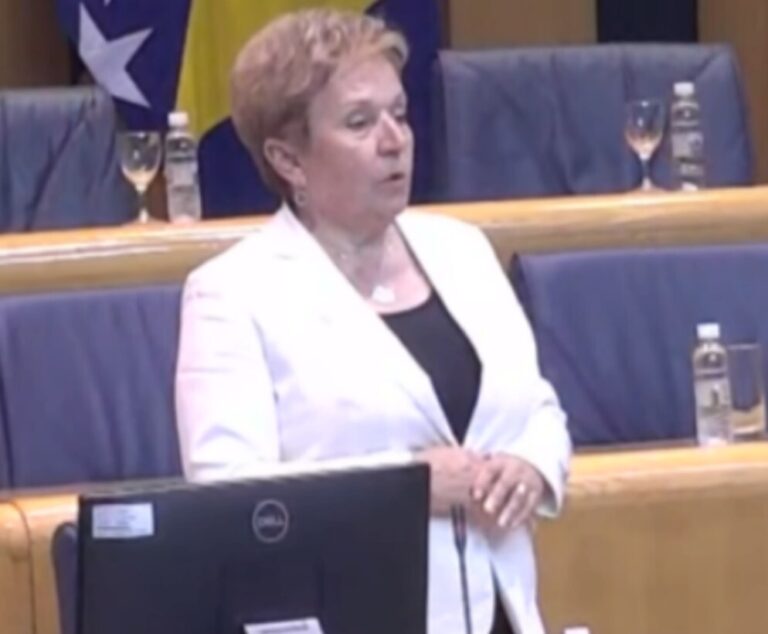 “Niko nije znao sakriti suze kao Marina Pendeš”: Žestok okršaj u Domu naroda BiH (VIDEO) Marina Pendeš,