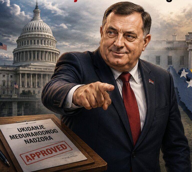 “Balkanski Trump”: Koristi promjene u Washingtonu za ukidanje međunarodnog nadzora nad BiH Milorad Dodik,