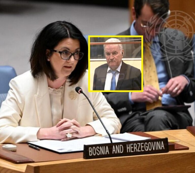 Šejla Đurbuzović, Ratko Mladić,