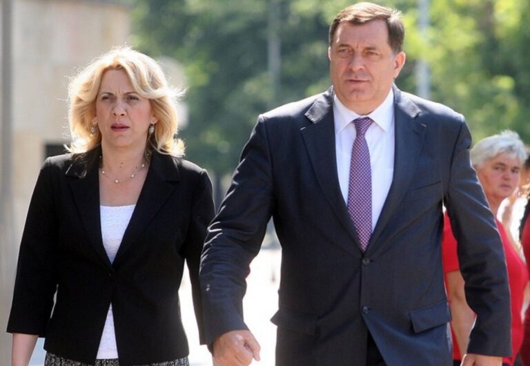 Milorad Dodik, Zeljka Cvijanovic,