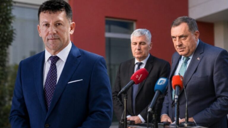 Milorad Dodik, Dragan Covic, Zdenko Lučić,