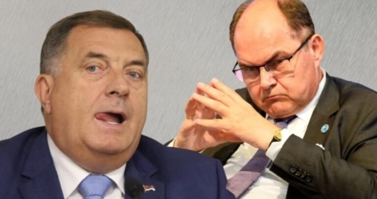 Milorad Dodik, Christian Schmidt,