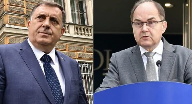 Milorad Dodik, Christian Schmidt,