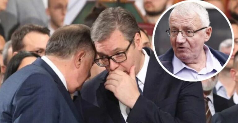 Milorad Dodik, Aleksandar Vucic,