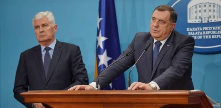 Dragan Čović, Milorad Dodik,