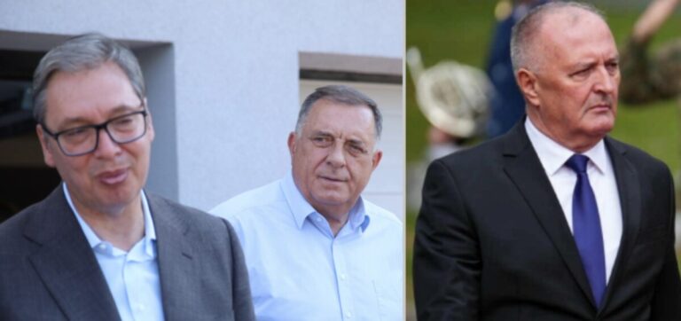 Zukan Helez, Milorad Dodik, Aleksandar Vučić,