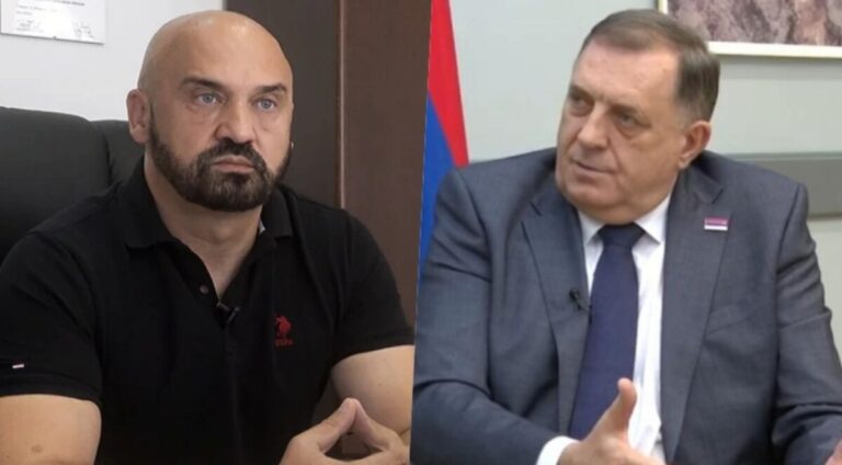 Ramo Isak, Milorad Dodik,