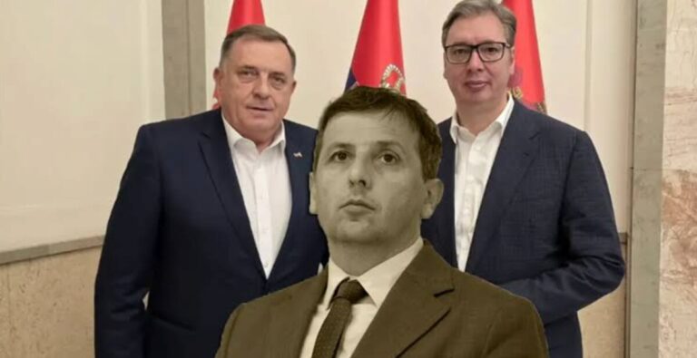 Milorad Dodik, Aleksandar Vučić, Nebojša Vukanović,