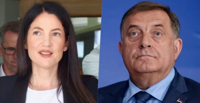Jelena Trivić, Milorad Dodik,