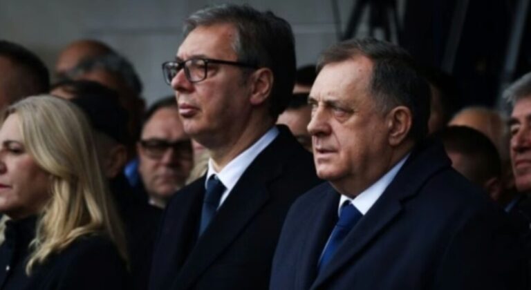 Milorad Dodik, Aleksandar Vučić,