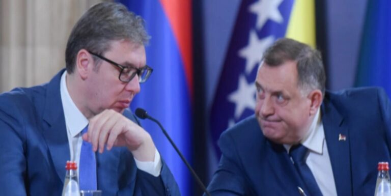 Milorad Dodik, Aleksandar Vučić,
