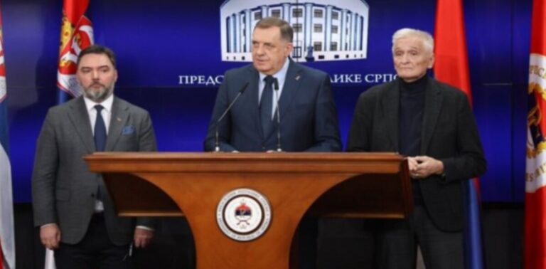 Milorad Dodik, Nikola Špirić, Staša Košarac,