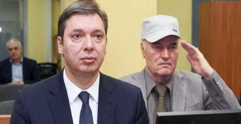 Aleksandar Vučić, Ratko Mladić,