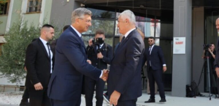 Andrej Plenković, Dragan Čović,