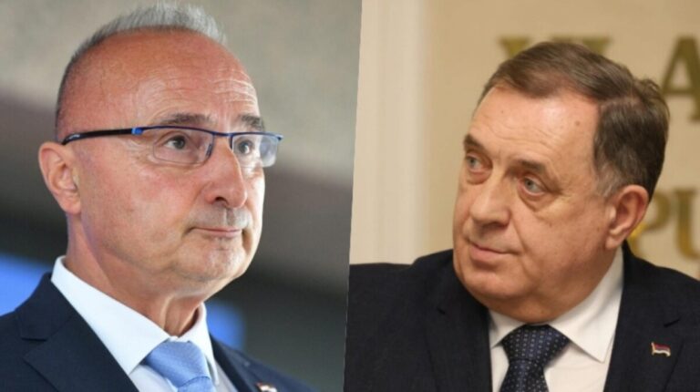 Milorad Dodik, Grlić Radman,