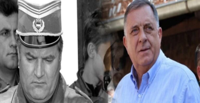 Milorad Dodik, Ratko Mladić,
