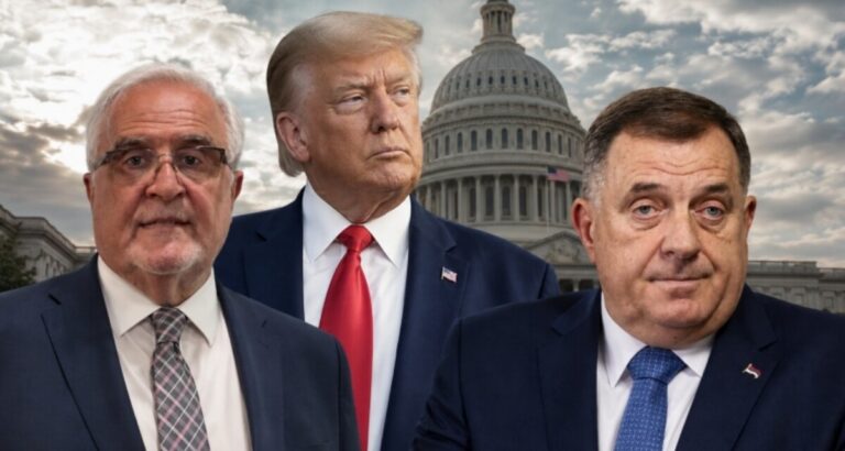 Novi alarm iz Washingtona: “Dodikovi lobisti u SAD-u malo-pomalo pokušavaju laž pretvoriti u istinu” Milorad Dodik, Donald Tramp, Ivica Puljić,