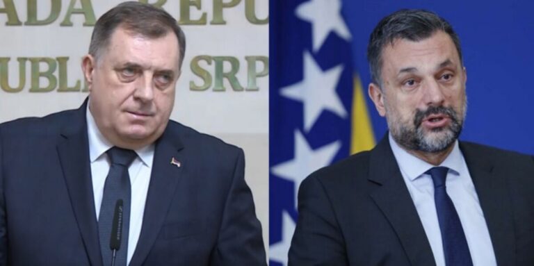 Milorad Dodik, Elmedin Konaković,