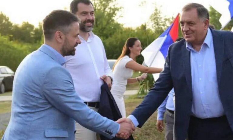 Srđan Amidžić, Igor Dodik, Milorad Dodik,