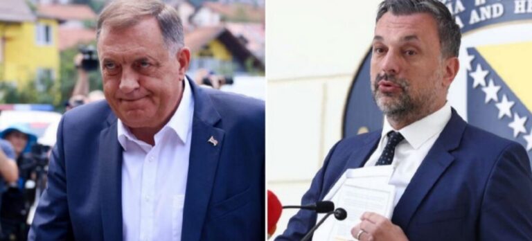 Elmedin Konaković, Milorad Dodik,