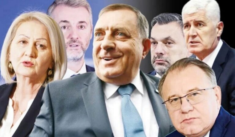 Milorad Dodik, Dragan Čović, Nermin Nikšić,