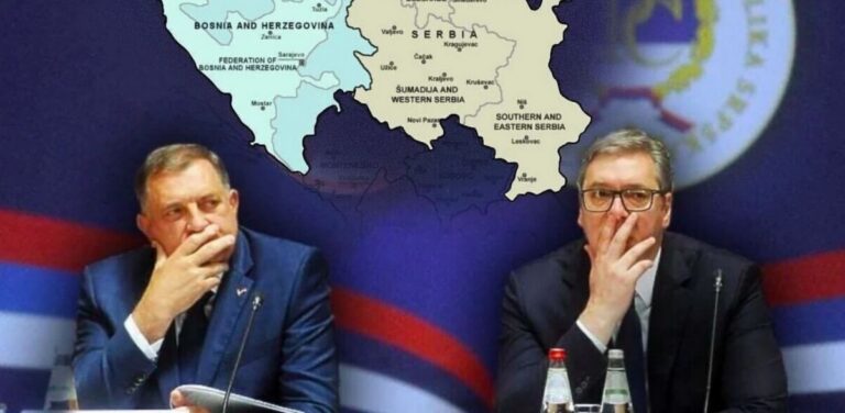 Milorad Dodik, Aleksandar Vučić,