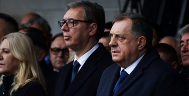 Milorad Dodik, Aleksandar Vučić,