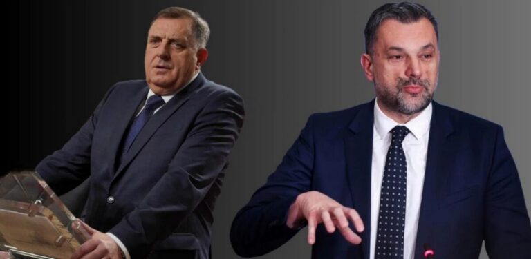 Elmedin Konaković, Milorad Dodik,