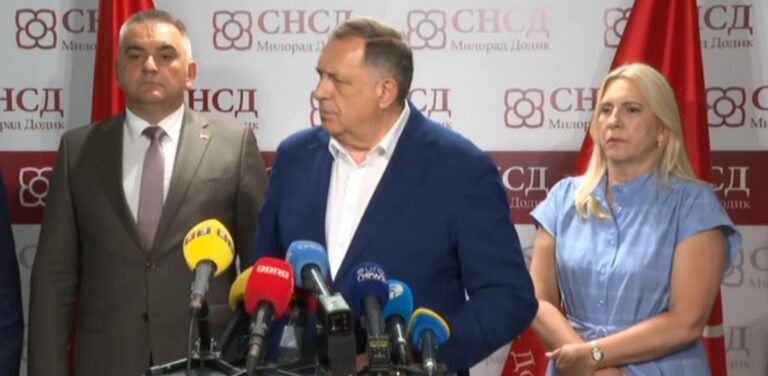 Milorad Dodik, Željka Cvijanović, Savo Minić,