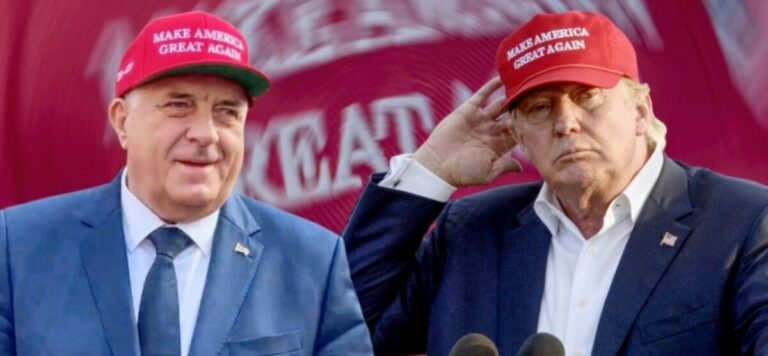 Milorad Dodik, Donald Tramp,