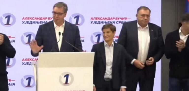 Aleksandar Vučić, Milorad Dodik,
